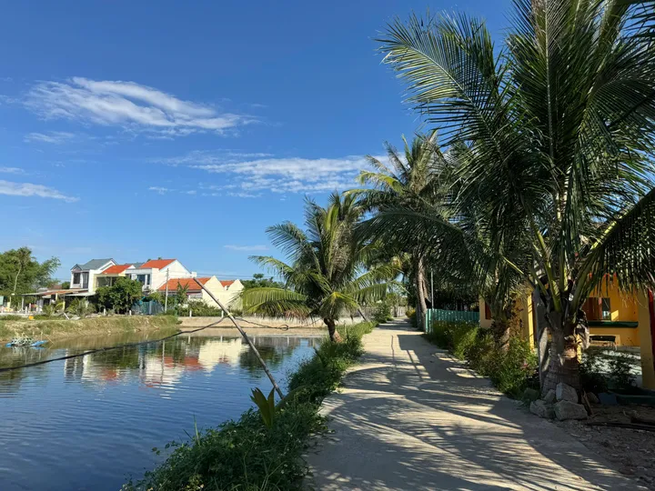 HÀNG HIẾM: Bán Lô Góc 2 Mặt Tiền View Sông Và View Làng Rau Trà Quế Cực Hiếm Tại Hội An (MS558a)